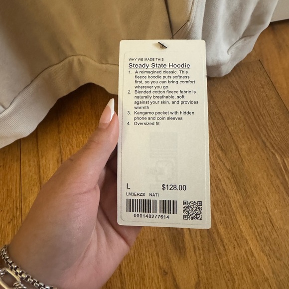 NWT Lululemon Steady State Hoodie - Picture 4 of 6